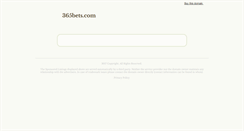 Desktop Screenshot of 365bets.com